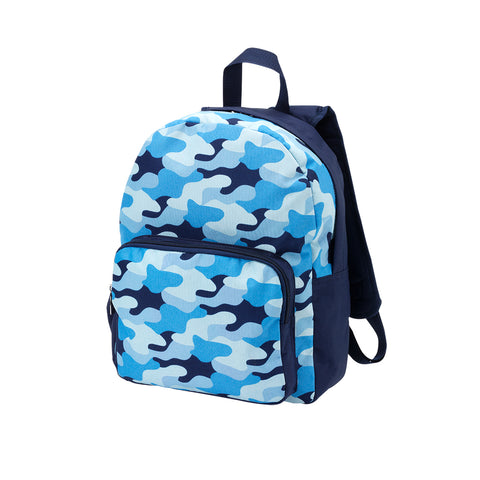 Navy Stripe Campus Backpack