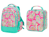 Lizzie Paisley Backpack Set