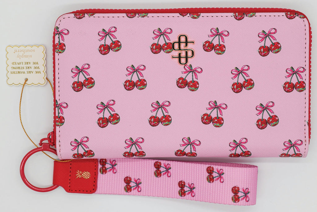 Designer Print Wallet with Matching Key Fob - S25 - Simply Southern