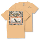 Merican Dude - Duck Call - Duck Hunting - Camo - SS - F25 - Adult T-Shirt