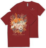Fall Harvest - Pumpkins - Leaves - SS - F25 - Adult T-Shirt