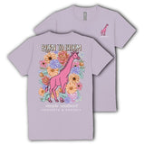Track Giraffe - Born To Bloom - Conserve & Protect - F25 - SS - Adult T-Shirt