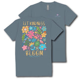 Let Kindness Bloom - Flowers - SS - F25 - Adult T-Shirt