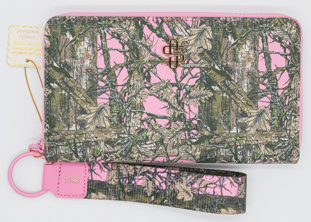 Designer Print Wallet with Matching Key Fob - S25 - Simply Southern