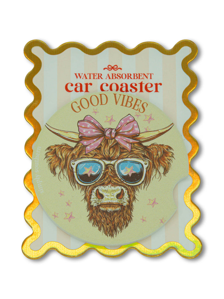 Car Coaster Sets - Simply Southern (Sold in a set of 2)