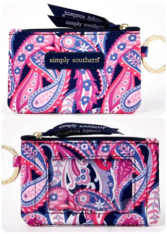Preppy Coin ID Wallet - S23 - Simply Southern