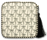 Tassel Travel Jewelry Case - Portable Jewelry Organizer with Mirror and Compartments - S26 - Simply Southern