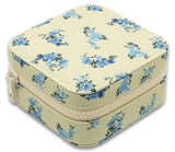 Jewelry Box with Interior Mirror - Zippered Compartment - S26 - Simply Southern