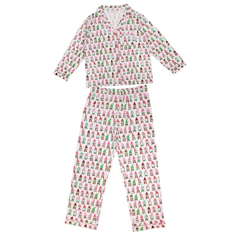 Holiday Gnome Bottom Down Top - SS - F23 - Adult PJ Set