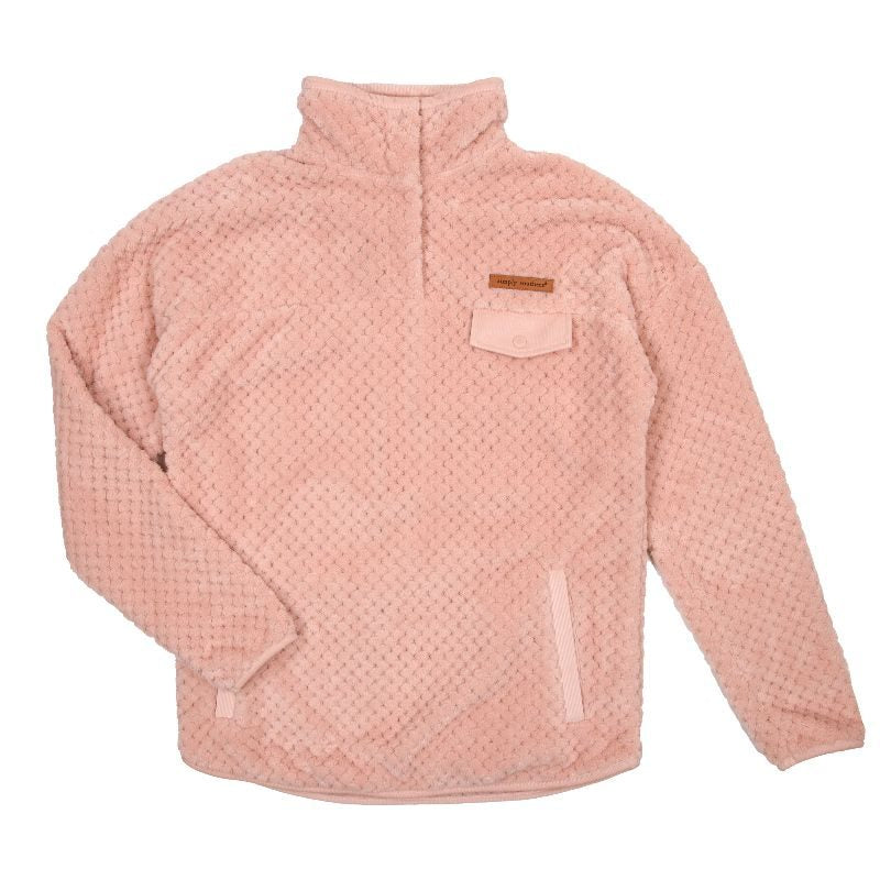 Simply Soft Sherpa - Light Pink - Pullover - F23 - Simply Southern