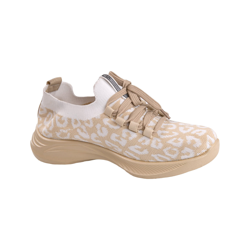 Lightweight Sneaker - Tan Leopard - S23 - Simply Southern