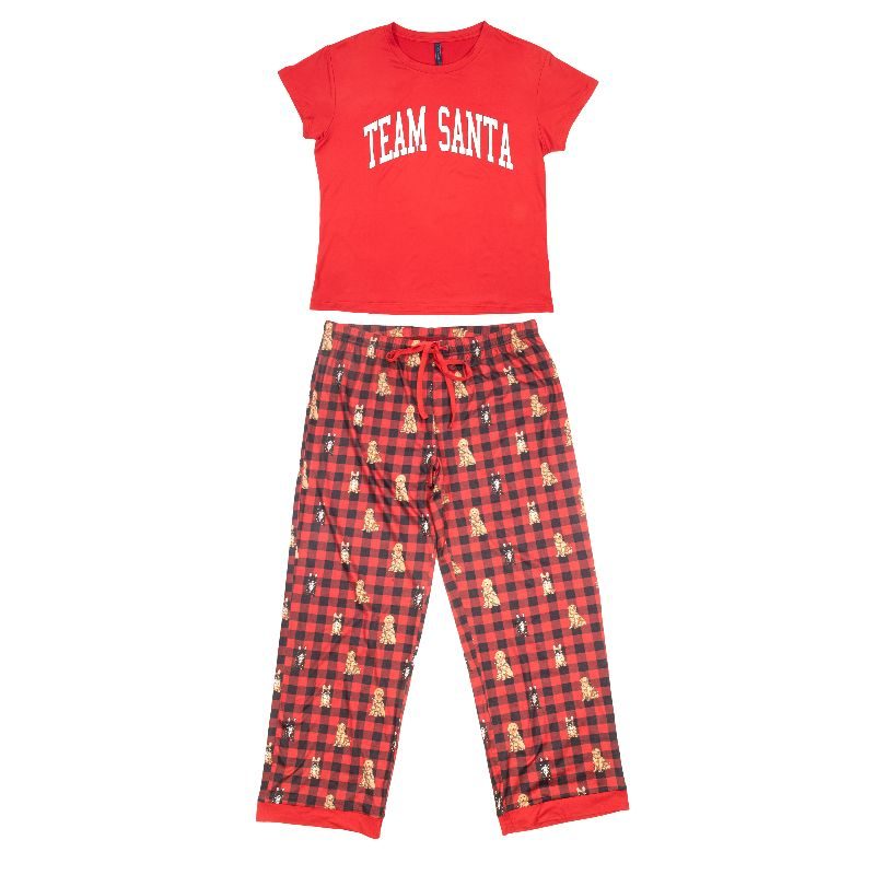 Team Santa - Dogs- SS - F23 - Adult PJ Set