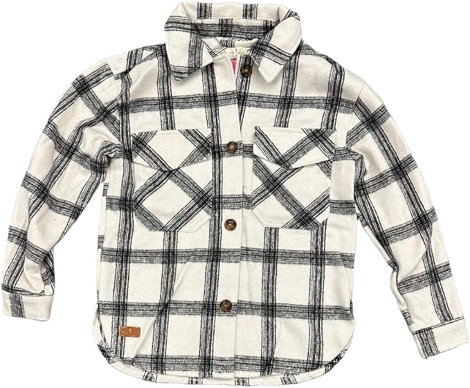 Women's Long Sleeve Shacket/Jacket - Brush - F24 - Simply Southern