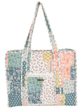 Printed Quilted Tote - F25 - Simply Southern