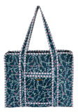 Printed Quilted Tote - F25 - Simply Southern