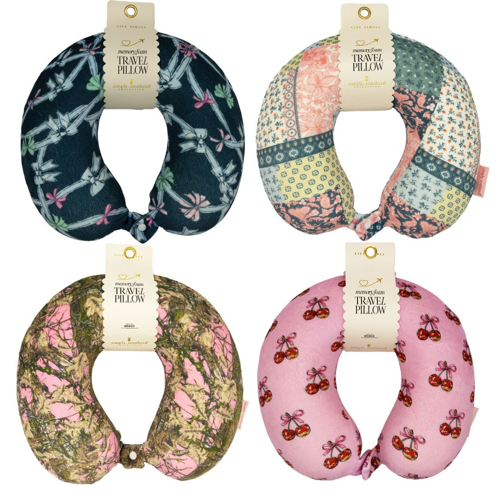 Travel Pillow - SS - F25 - Simply Southern