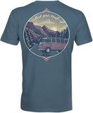 Find Your Road - Adventure - VW Van - Adult T-Shirt - Lily Grace