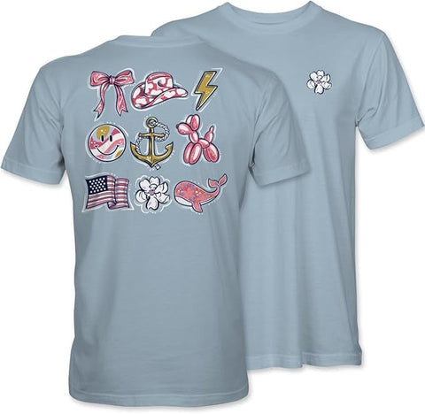 Red, White And Hot Dogs - Bow - S26 - SS - YOUTH T-Shirt