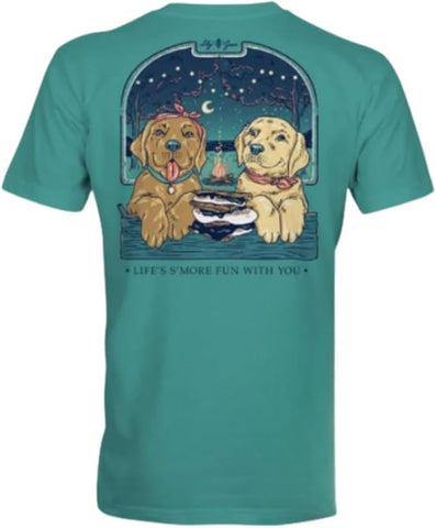 Life's S'More Fun with You - Dogs - Adult T-Shirt - Lily Grace