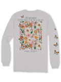 Remember Everything Will Be Alright - Floral Butterfly  - SS - F24 - Adult Long Sleeve
