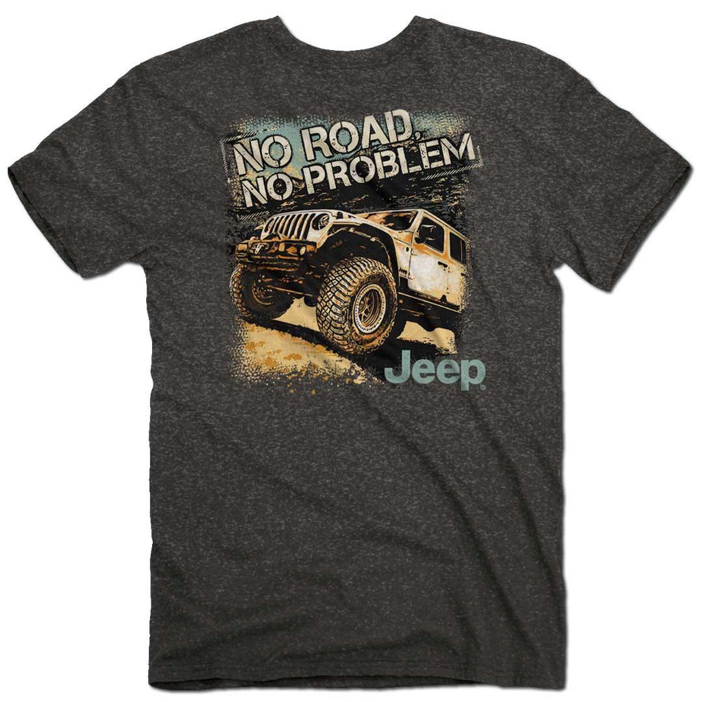 No Road No Problem - Adult T-Shirt - Jeep®
