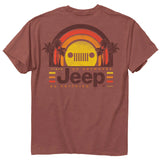 Sunset Palms - Adult T-Shirt - Jeep®