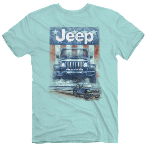 USA Beach Rider - Adult T-Shirt - Jeep®