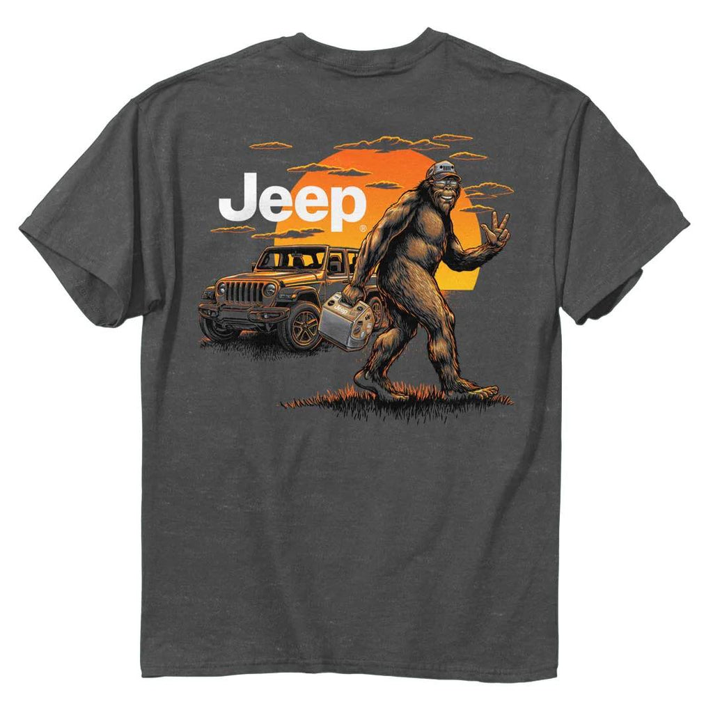 Sasquatch Your Step - Adult T-Shirt - Jeep®