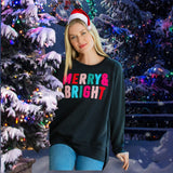 Merry & Bright - Crew Sweater - Royce