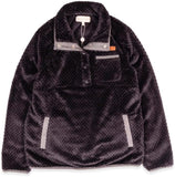 YOUTH Simply Soft Sherpa - Black - Pullover - F25 - Simply Southern