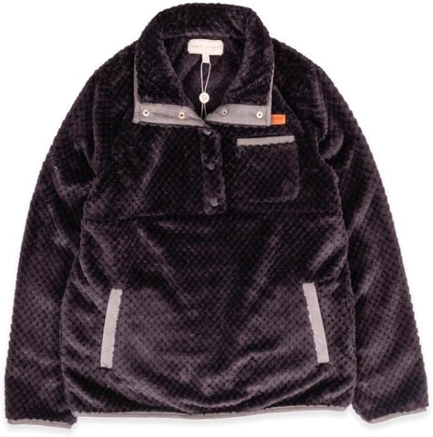 YOUTH Simply Soft Sherpa - Black - Pullover - F25 - Simply Southern