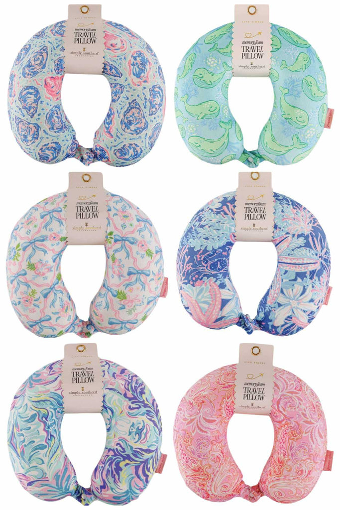 Travel Pillow - SS - S25 - Simply Southern