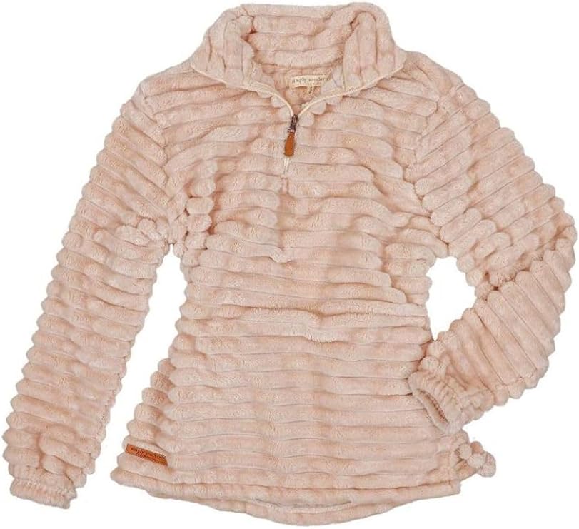 YOUTH Luxe Simply Soft Sherpa - Snow - Pullover - F24 - Simply Southern