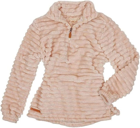 YOUTH Luxe Simply Soft Sherpa - Snow - Pullover - F24 - Simply Southern