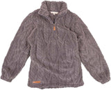 YOUTH Luxe Simply Soft Sherpa - Pavement - Pullover - F24 - Simply Southern