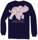 Elephant - Hairbows - Conserve and Protect  - SS - F24 - YOUTH Long Sleeve