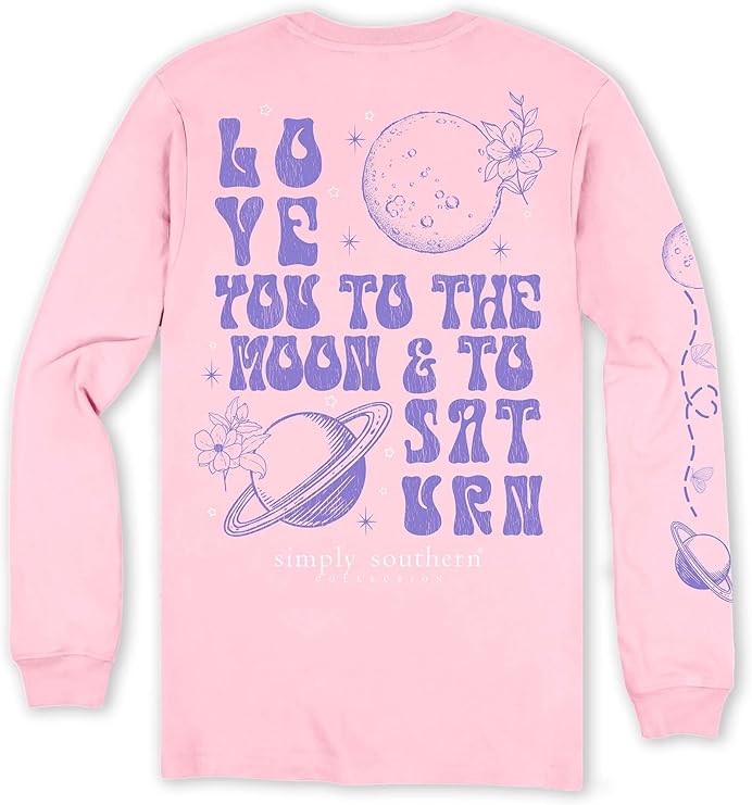 Love You to The Moon & to Saturn - SS - F24 - Adult Long Sleeve