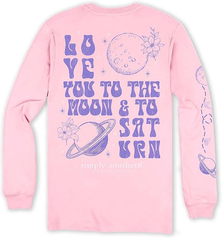 Love You to The Moon & to Saturn - SS - F24 - Adult Long Sleeve