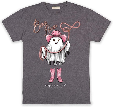 Boo Haw Ghost - Cowgirl - SS - S24 - Adult T-Shirt