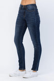 Hi-Rise Relaxed Fit Dark Clean Jeans - 82325 - Judy Blue