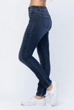 Hi-Rise Relaxed Fit Dark Clean Jeans - 82325 - Judy Blue