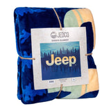 Woodland Sherpa Throw Blanket - Jeep®
