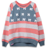 USA Flag - Crew Neck Sweatshirt - S26 - Adult Crew