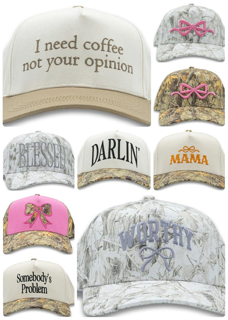 Womens Fashion Trucker Baseball Hat - S26 - Simply Southern
