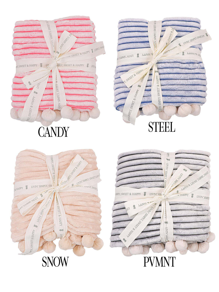 Luxe Blanket - SS - F24 - Simply Southern