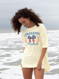 American Mama - S24 - SS - Fashion Boxy Shirt