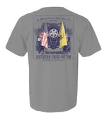 Big Tire Patriot - Off Road Vehicle - Flags - So Fried Cotton - Adult T-Shirt