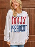 Dolly For President - Crew Neck Sweatshirt - F24 - Adult Crew