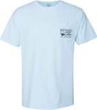 Child Fishing with Dog Friends - Adult T-Shirt - SFC