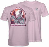 Cowboy Like Me - Horse - Adult T-Shirt - Itsa Girl Thing